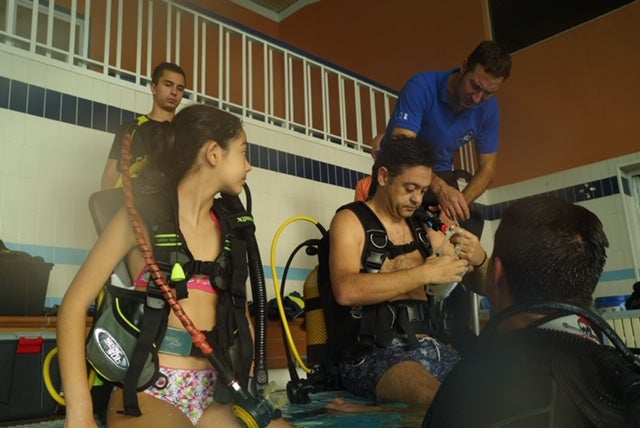 Fotos: Buceo solidario en León