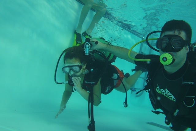 Fotos: Buceo solidario en León