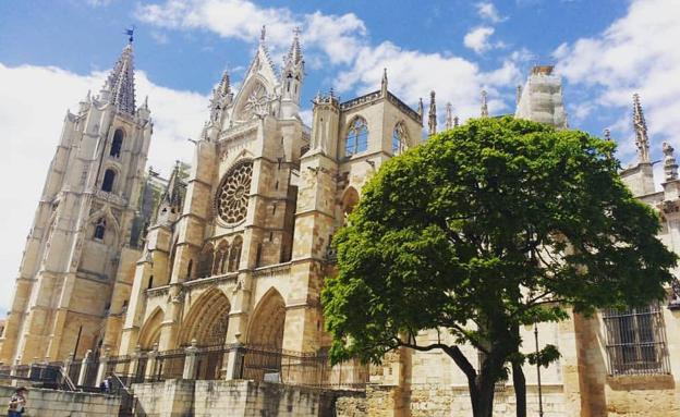 La Catedral de León, en una imagen de archivo. 