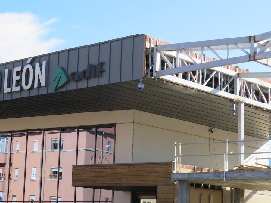 Fotos: La integración de la alta velocidad en León