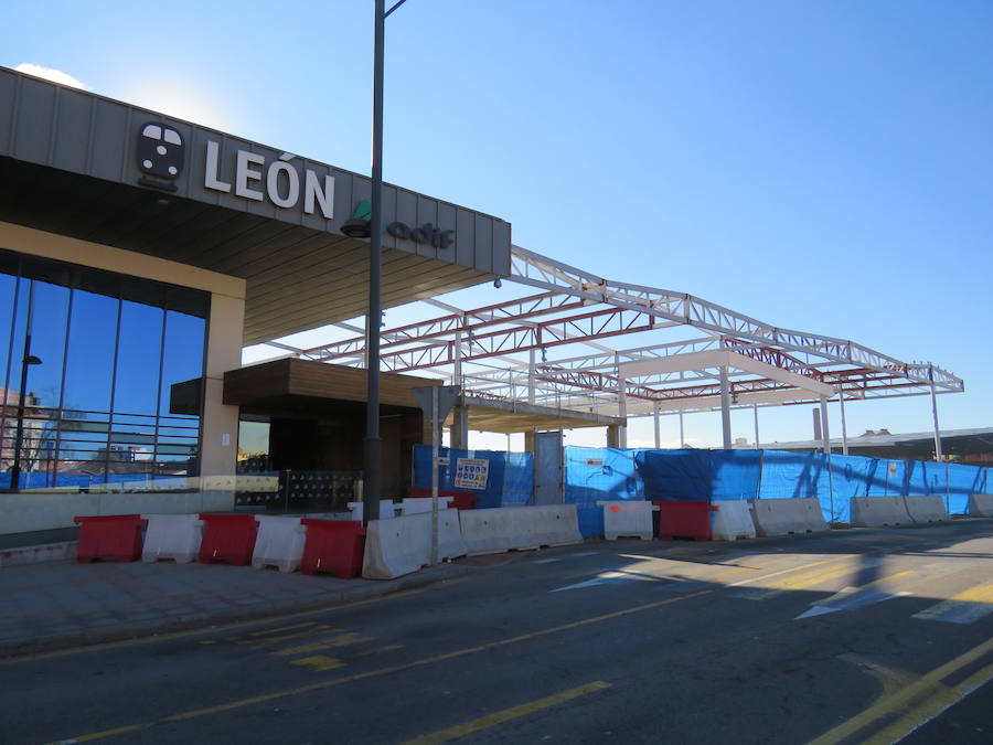 Fotos: La integración de la alta velocidad en León