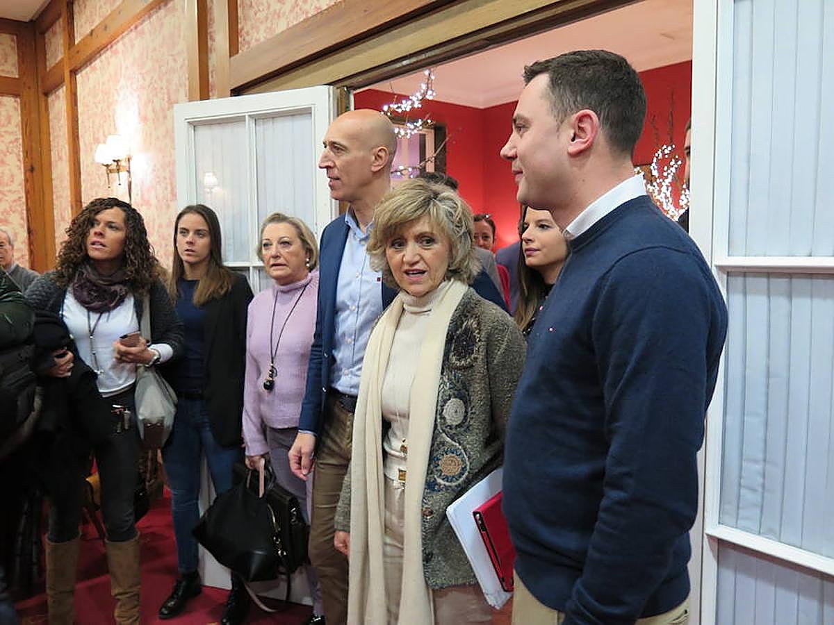 Fotos: La ministra de Sanidad, María Luisa Carcedo, en León