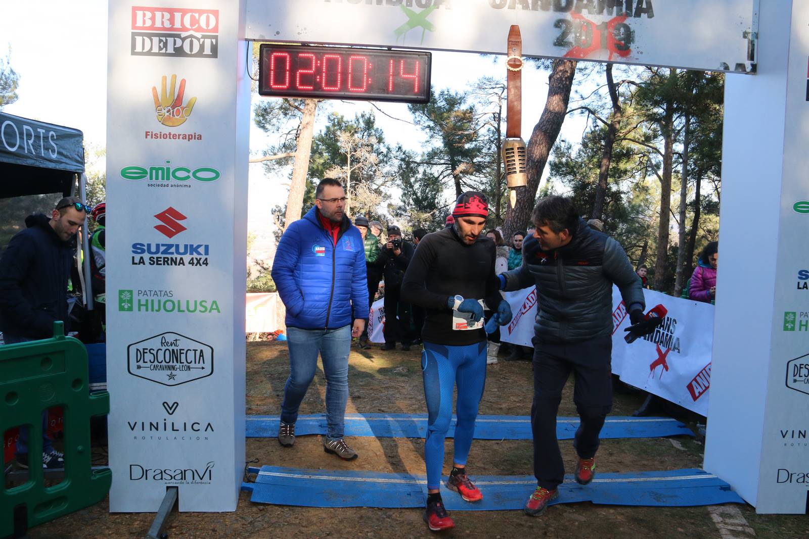 Imágenes de la llegada de la Transcandamia 2019