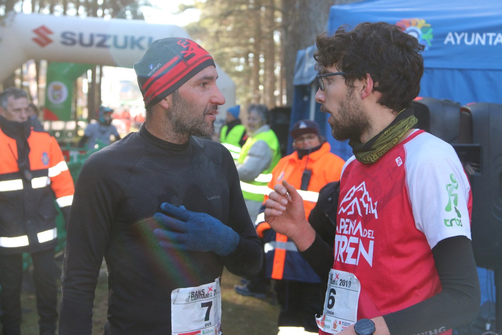 Imágenes de la llegada de la Transcandamia 2019