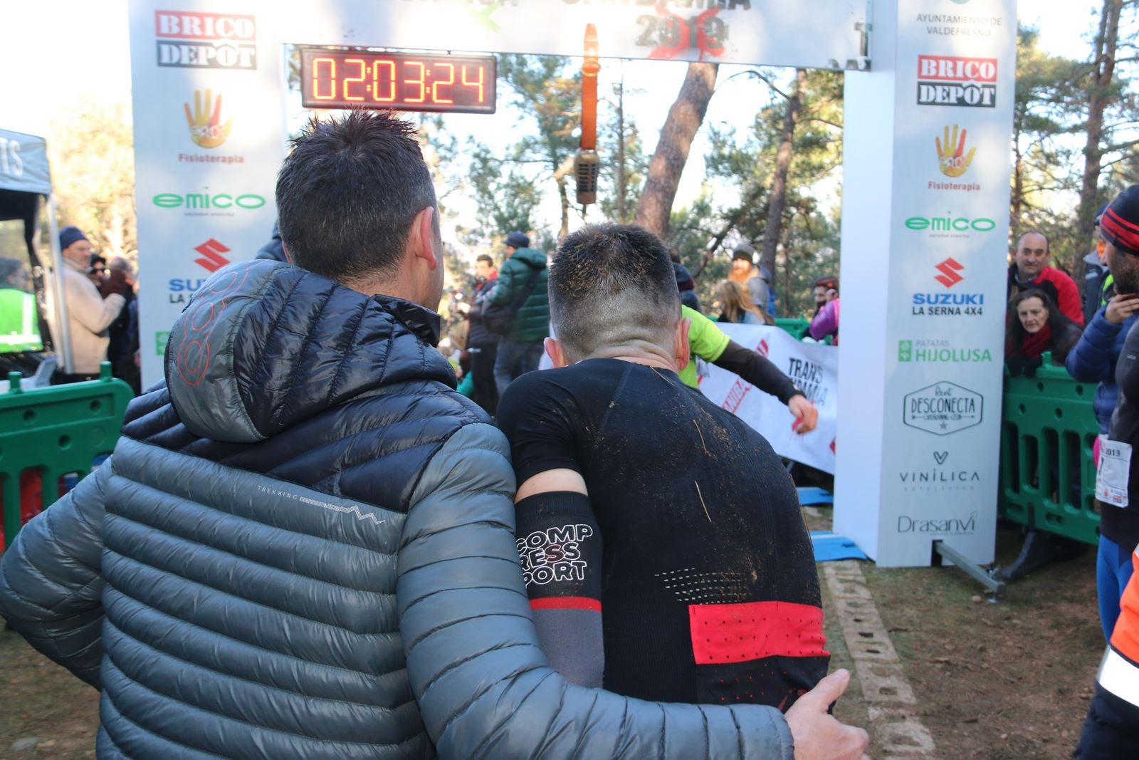 Imágenes de la llegada de la Transcandamia 2019