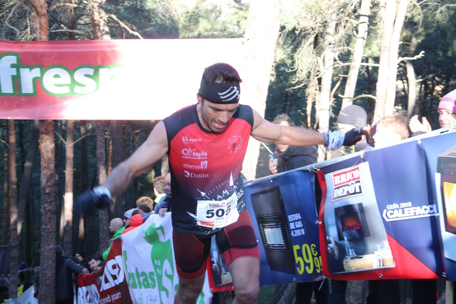 Imágenes de la llegada de la Transcandamia 2019