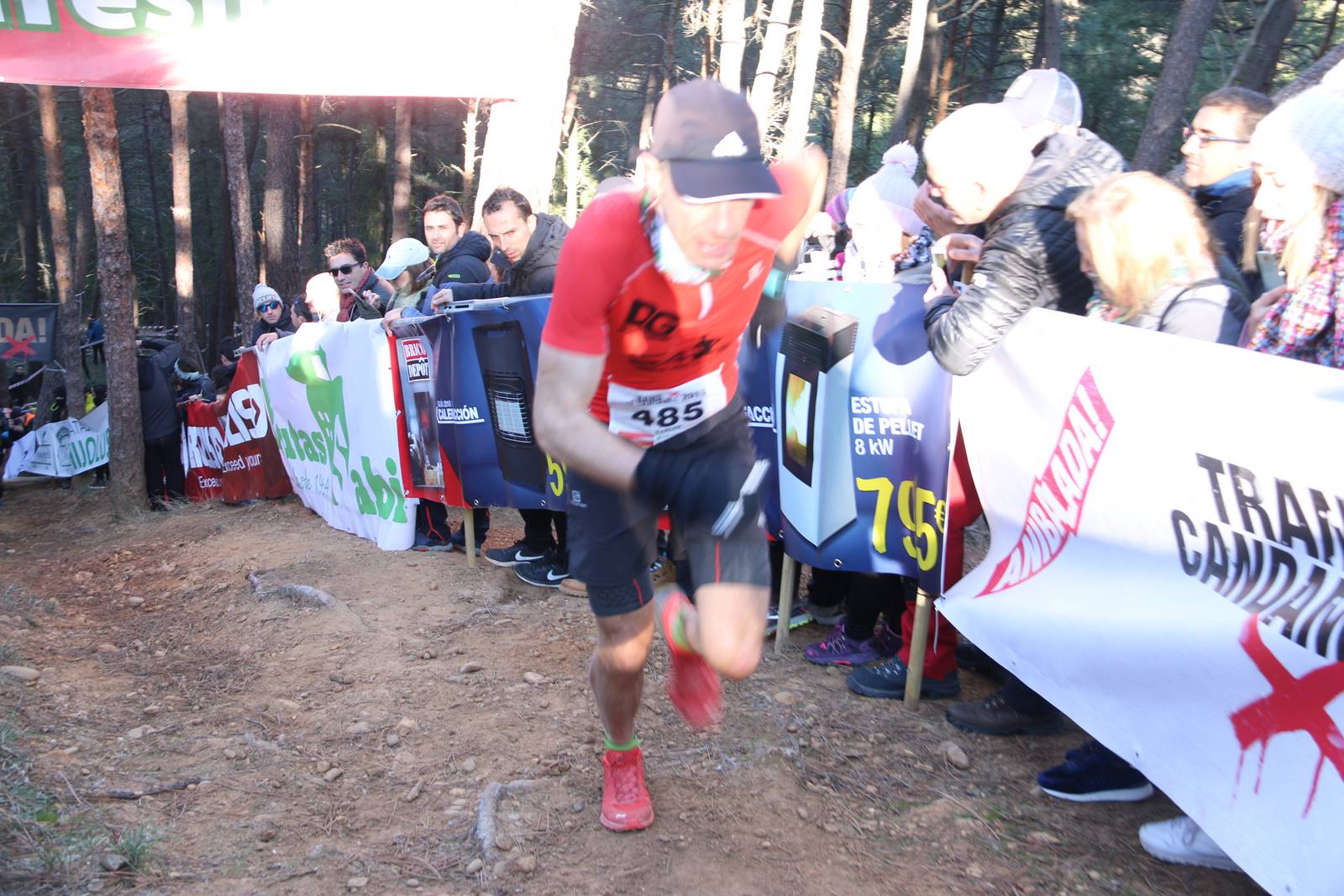 Imágenes de la llegada de la Transcandamia 2019