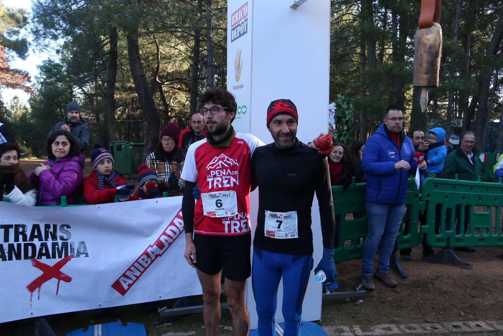 Imágenes de la llegada de la Transcandamia 2019