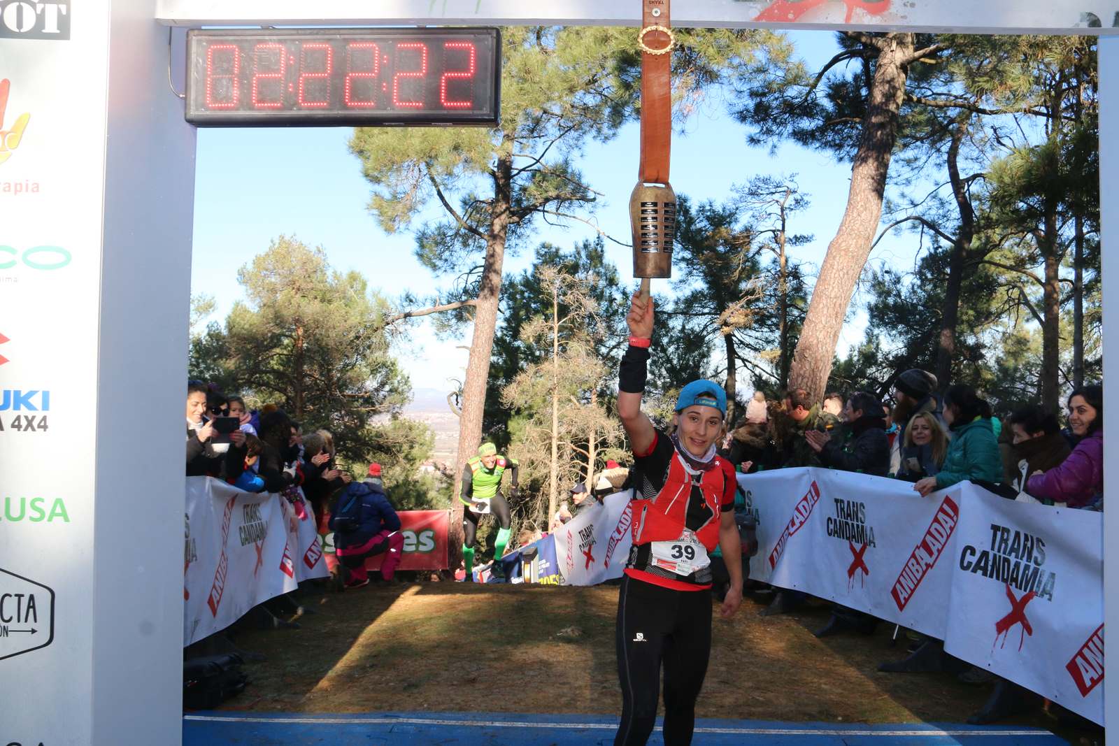 Imágenes de la llegada de la Transcandamia 2019