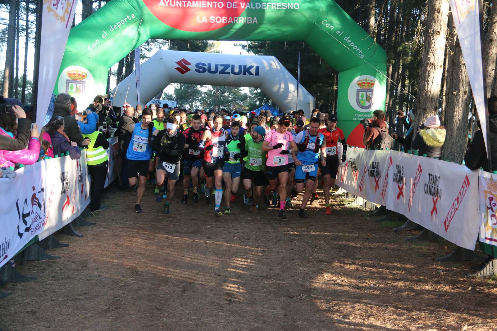 Imágenes de la salida de la Transcandamia 2019