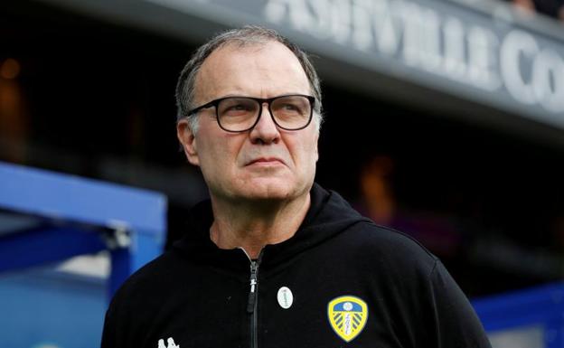 El técnico del Leeds United, Marcelo Bielsa. 