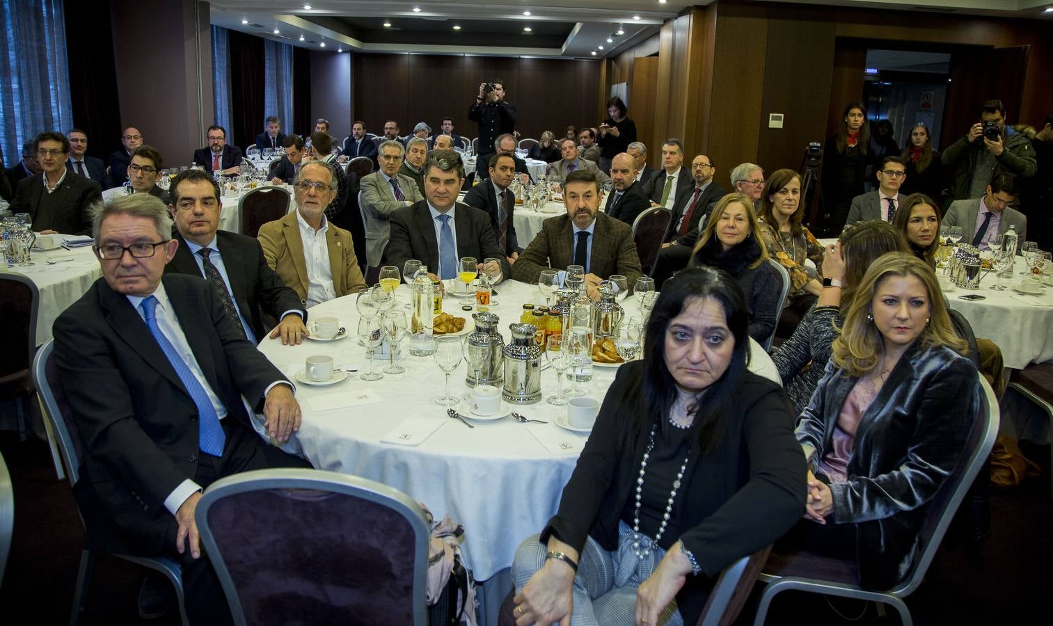 Fotos: Cristina Narbona en el Foro Económico de El Norte