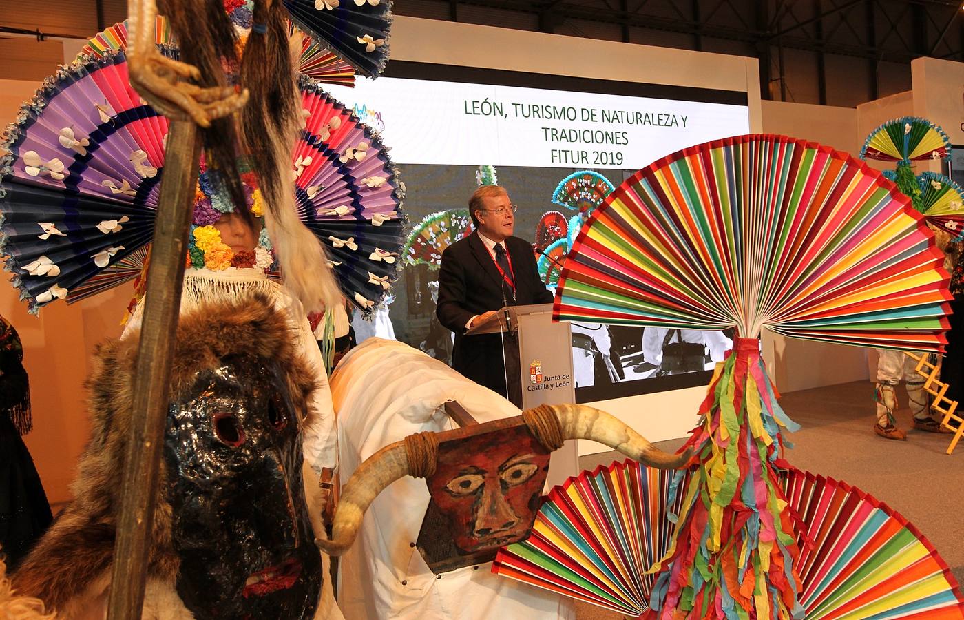 El alcalde de León, Antonio Silván, presenta la oferta turística de la ciudad.