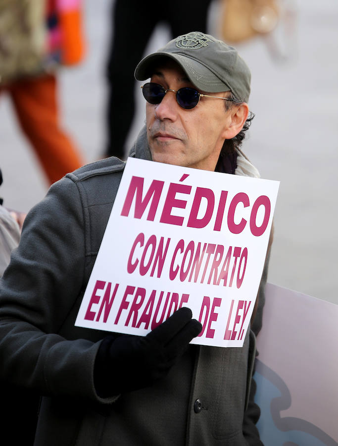 Fotos: Manifestación en defensa de la sanidad pública