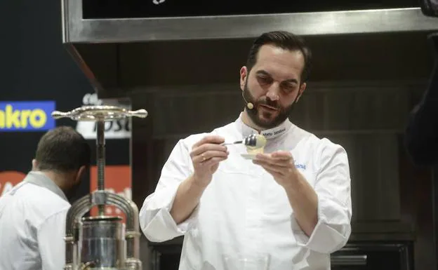 El chef madrileño Mario Sandoval.