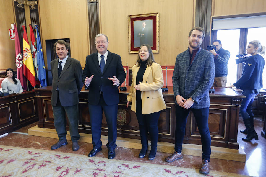 Fotos: Los nuevos Erasmus llegan a León