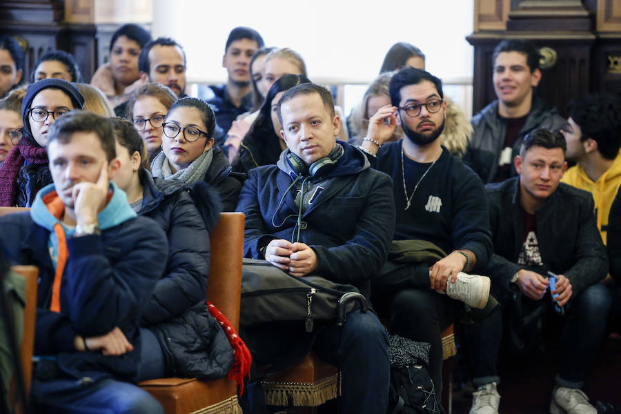 Fotos: Los nuevos Erasmus llegan a León