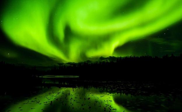 Aurora en Canadá. 