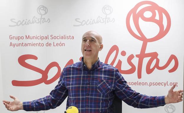 José Antonio Diez, portavoz municipal del PSOE.