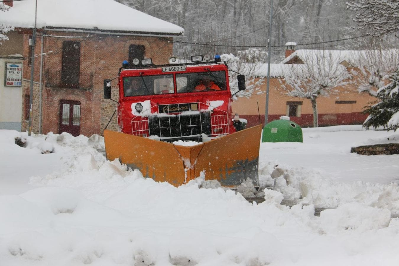 Fotos: Riello hace frente a la nieve