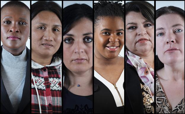 Seis mujeres que han vivido en persona la prostitución. 
