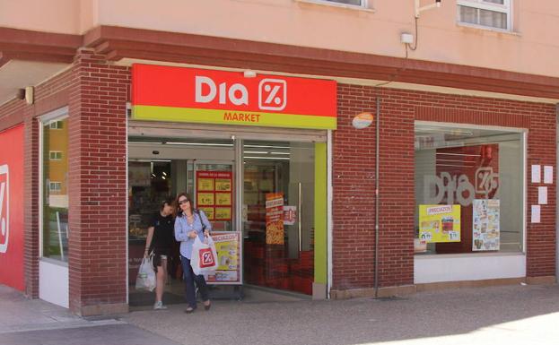 Supermercado Dia en Palencia. 