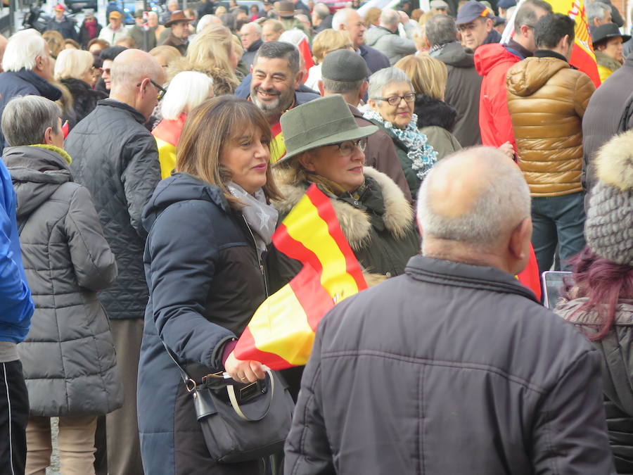 Fotos: Manifestación por la unidad de España en León