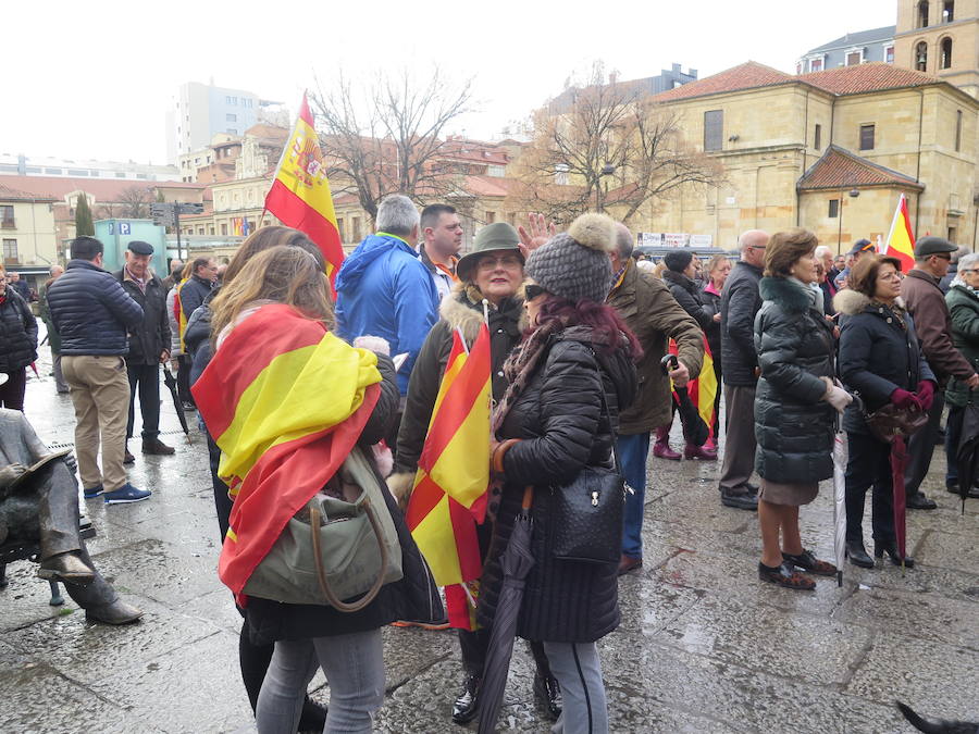 Fotos: Manifestación por la unidad de España en León