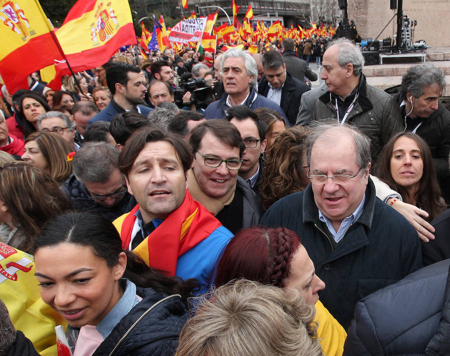 Fotos: Concentración en Madrid bajo el lema &#039;Por una España Unida ¡Elecciones ya!&#039;