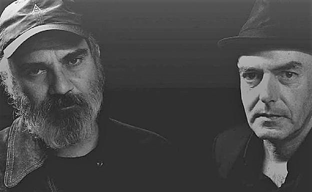 Los músicos Fernando Alfaro Y Antonio Árias.