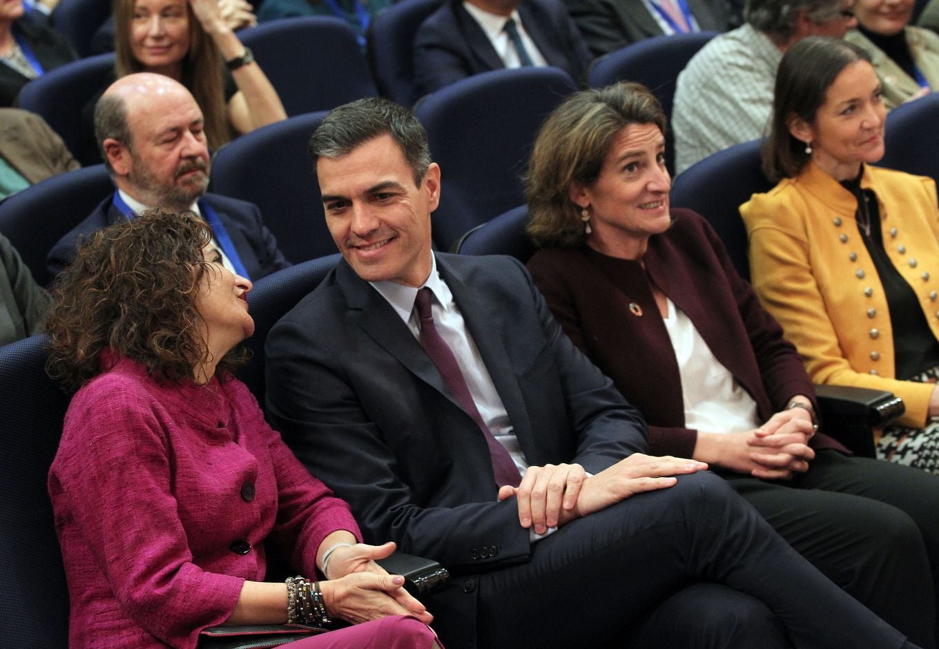 El presidente del Gobierno, Pedro Sánchez, presenta el marco 'Energía y Clima', que incluye el anteproyecto de Ley de cambio Climático, el borrador del Plan Nacional Integrado de Energía y Clima y la Estrategia de Transición Justa.