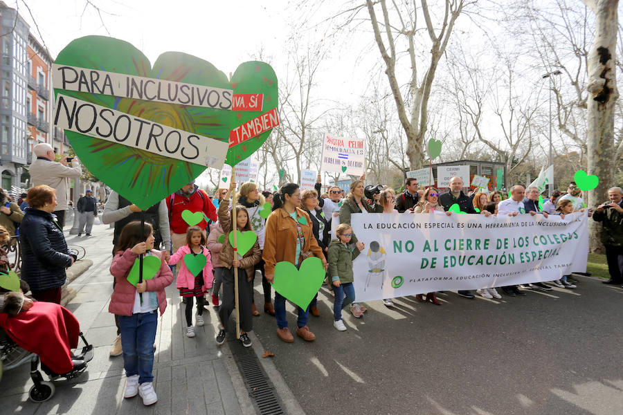 Fotos: Manifestación &#039;No al cierre de colegios de educación especial&#039;