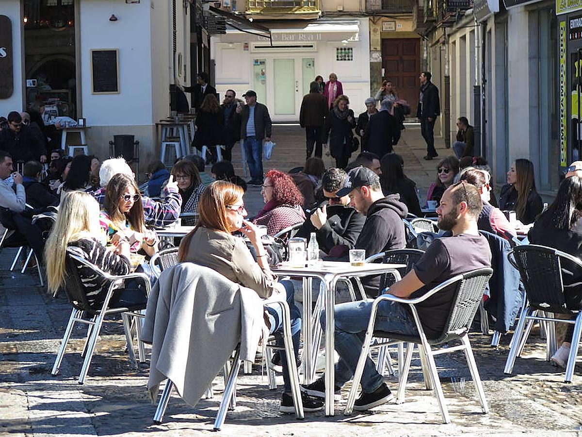 Fotos: El buen tiempo reina en León