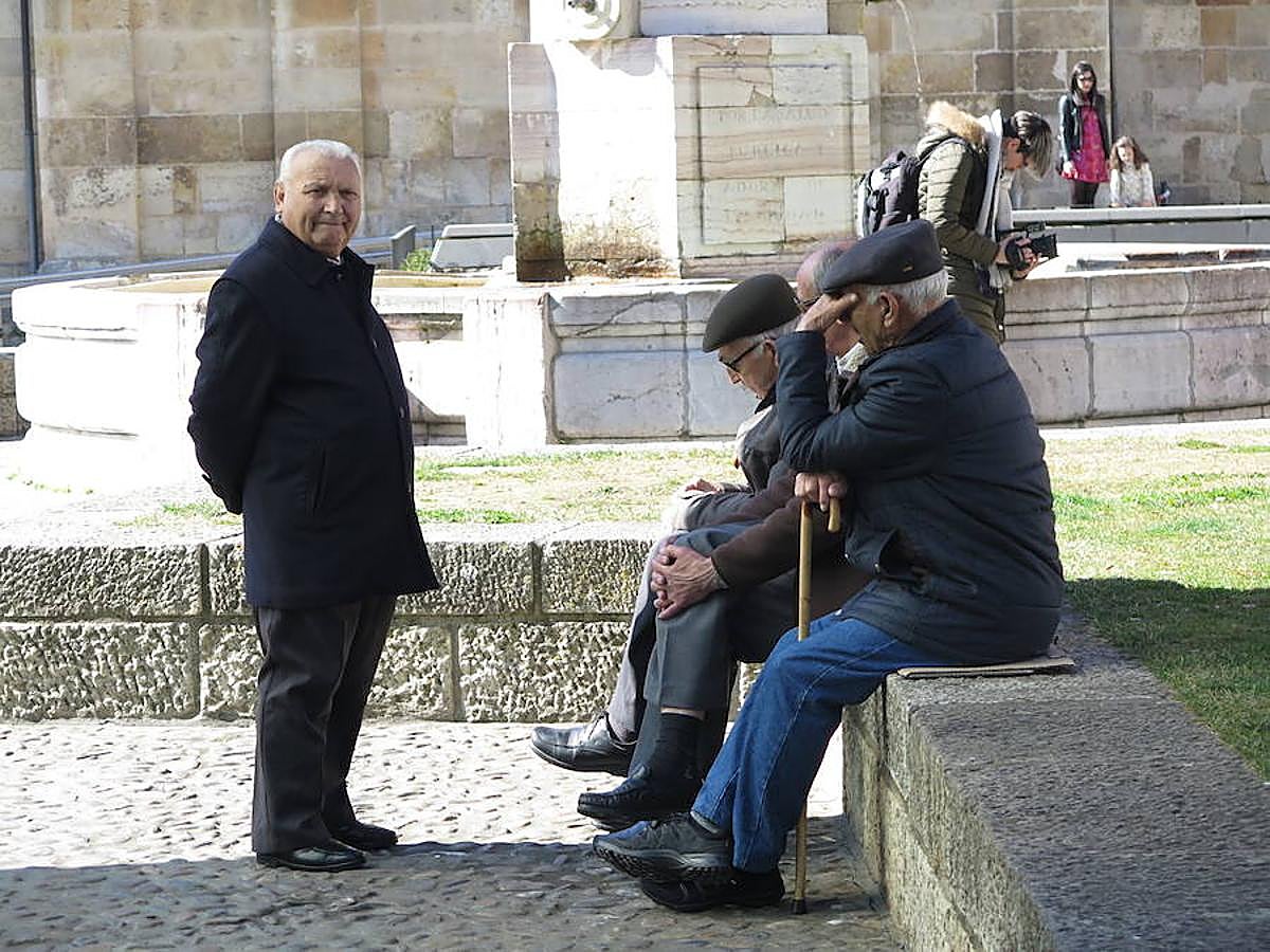 Fotos: El buen tiempo reina en León