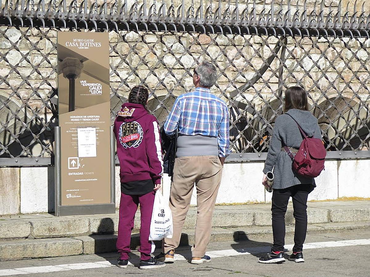 Fotos: El buen tiempo reina en León