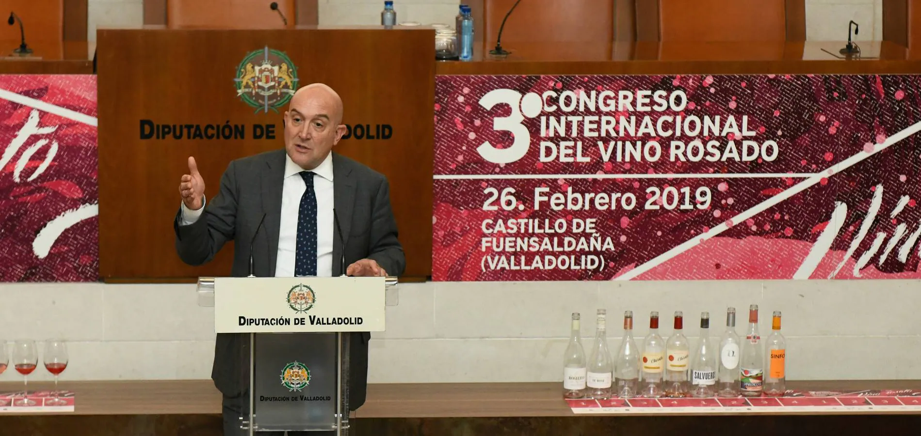 Fotos: Tercer Congreso Internacional del Vino Rosado en Fuensaldaña