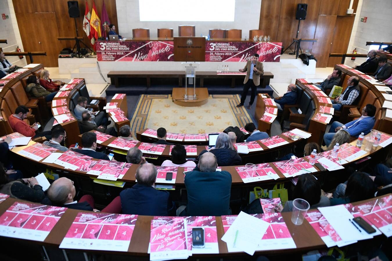 Fotos: Tercer Congreso Internacional del Vino Rosado en Fuensaldaña