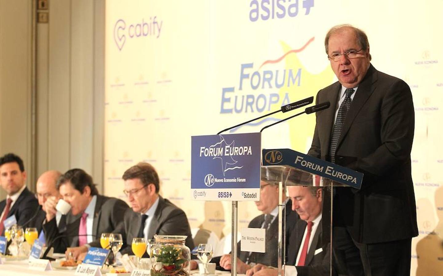 Fotos: Los Presidentes de Castilla y León, Asturias y Galicia presentan el Corredor Atlántico