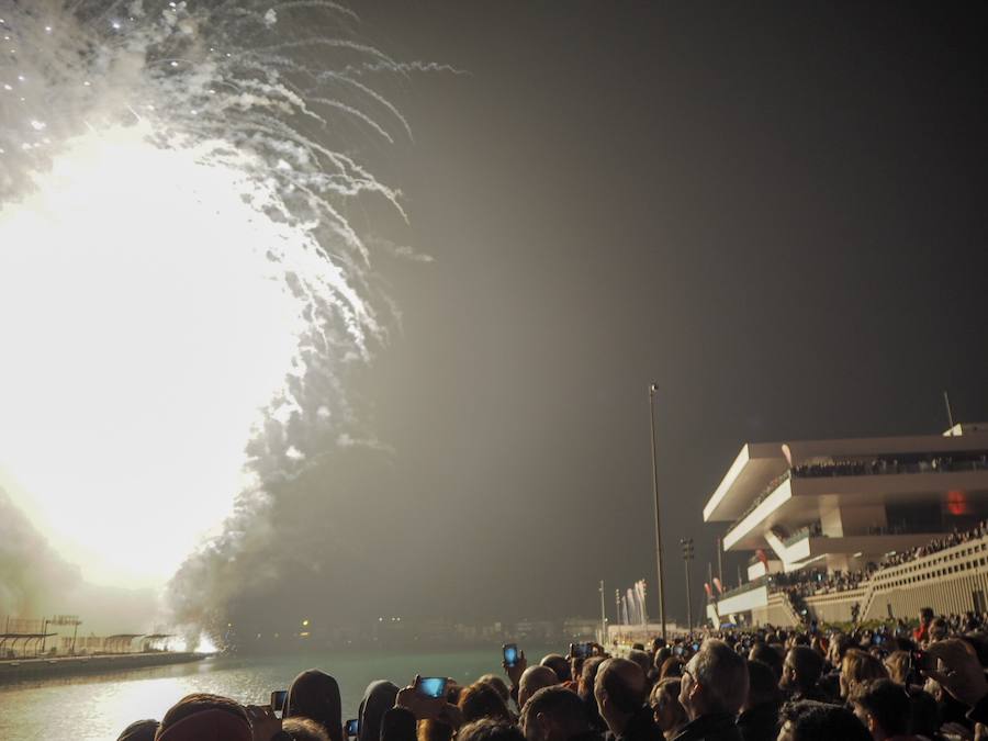 Fotos: La mascletá más alta de la historia de las Fallas