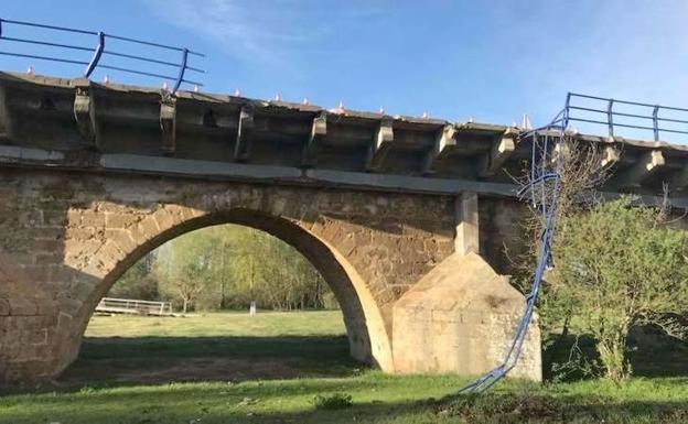 Las obras en la N-601 a la altura de Puente Villarente cortarán el tráfico durante seis días