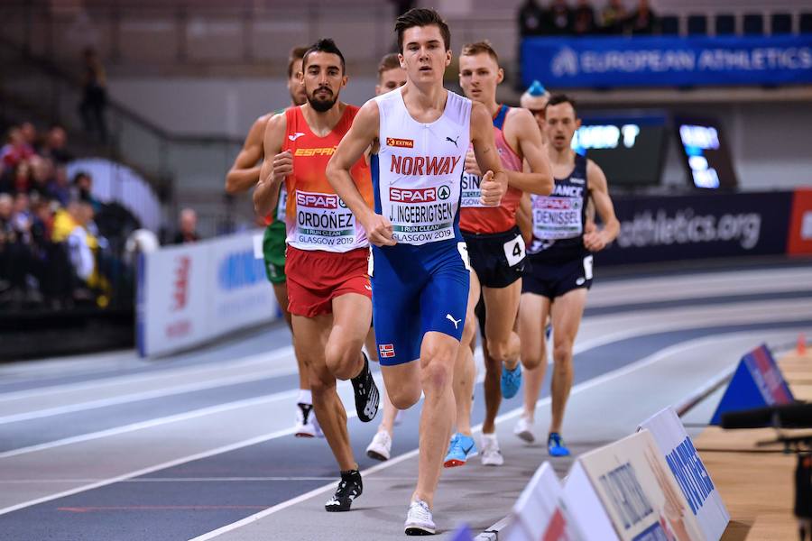 Fotos: Saúl Ordóñez en la semifinal del Europeo de Glasgow