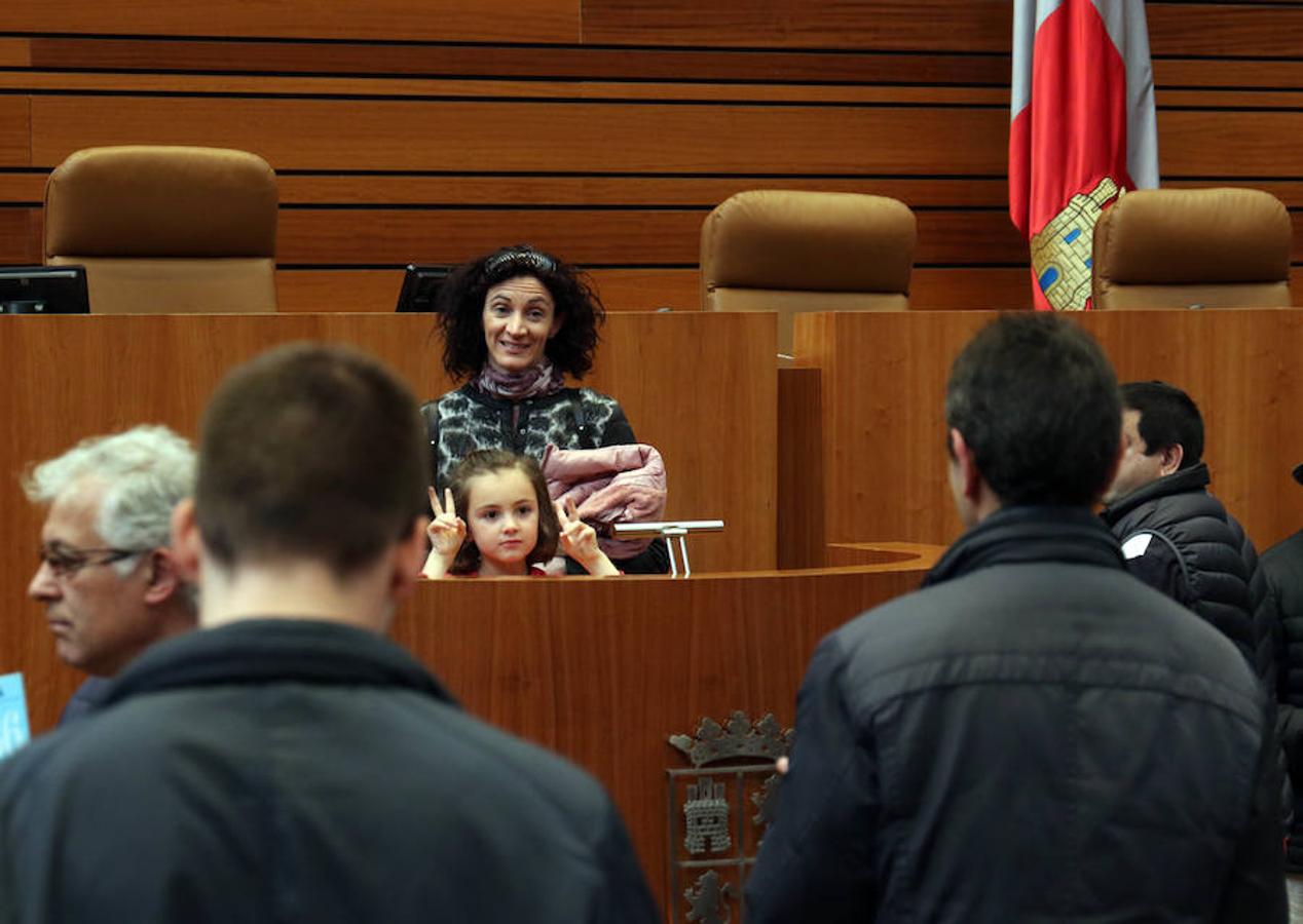 Fotos: Jornada de puertas abiertas en las Cortes de Castilla y León