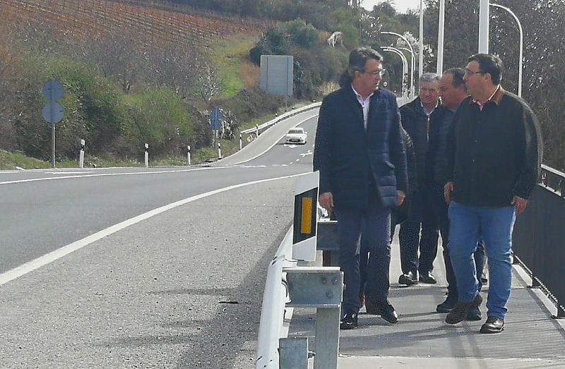 Majo visitó Villafranca del Bierzo.