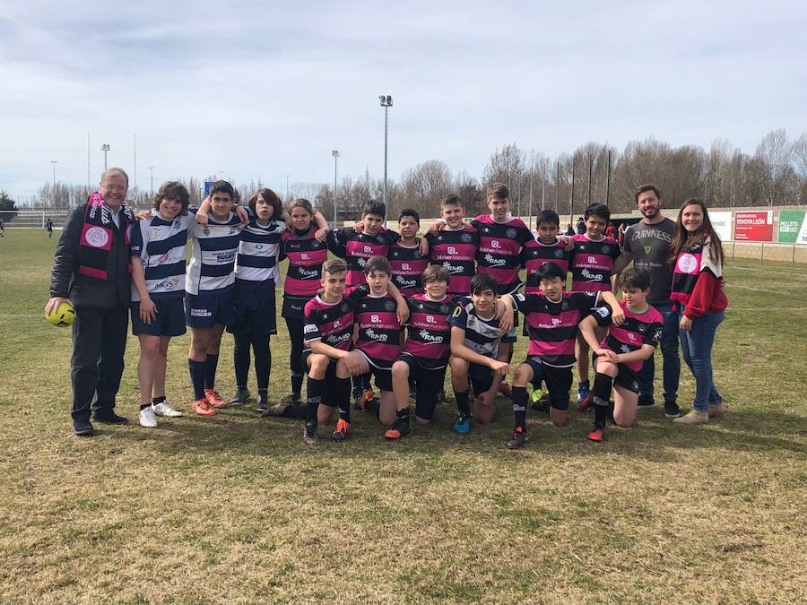 Fotos: Concentración de canteras de rugby en León