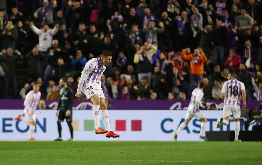 Las mejores imágenes del Real Valladolid-Real Madrid, de la 27ª jornada de Liga. 