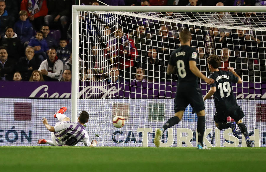 Las mejores imágenes del Real Valladolid-Real Madrid, de la 27ª jornada de Liga. 