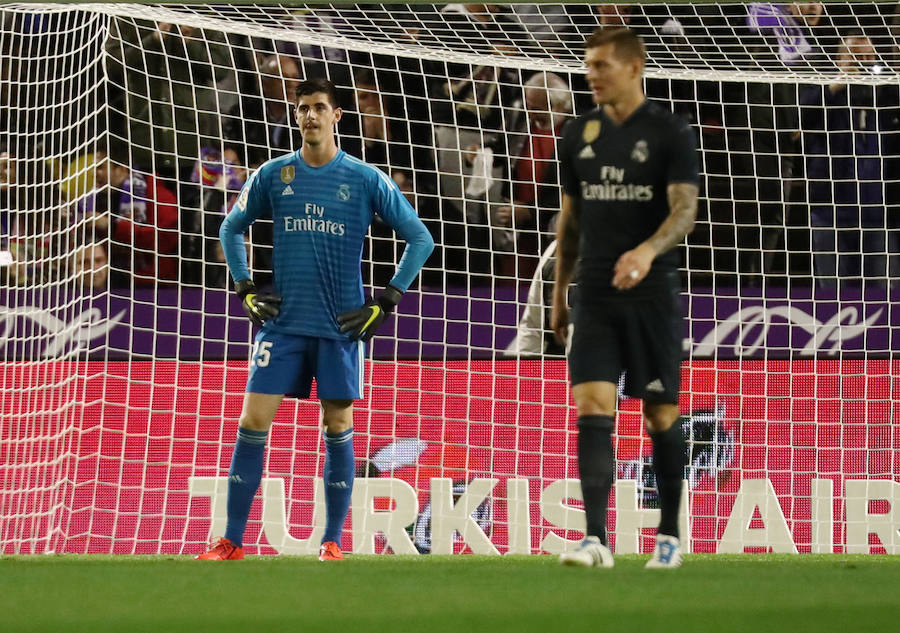 Las mejores imágenes del Real Valladolid-Real Madrid, de la 27ª jornada de Liga. 