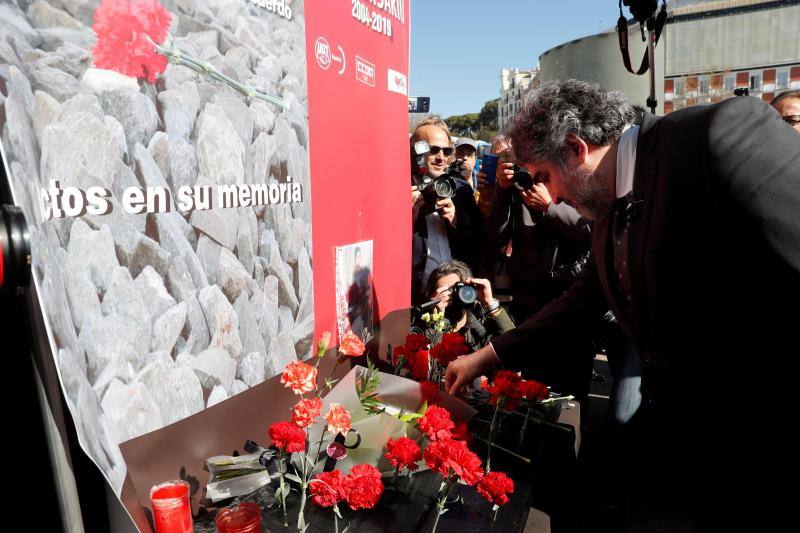 El 15 aniversario del atentado yihadista que costó la vida a 193 personas en la capital de España se ha conmemorado en distintos puntos de la ciudad con división entre los representantes políticos.