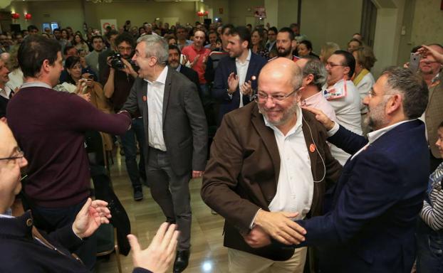 Francisco Igea, en un acto de la campaña de las primarias.