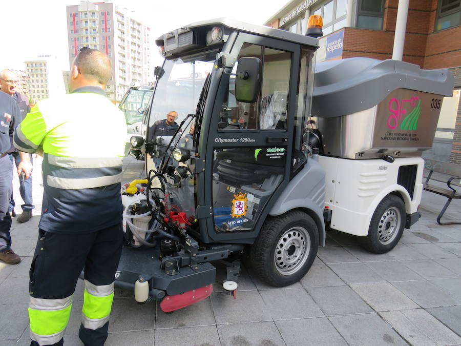 Fotos: Nuevas máquinas adquiridas por el Ayuntamiento de León